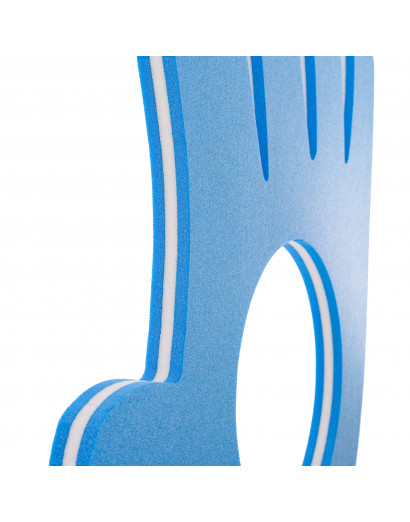 TAPIZ CON FORMA MANO 3CM BICOLOR