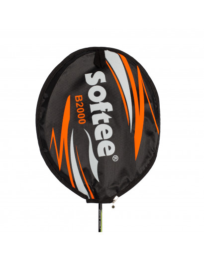 RAQUETA BADMINTON SOFTEE B2000 NARANJA