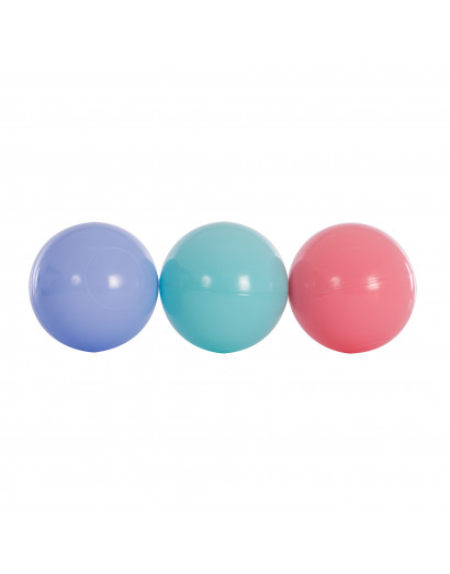 LOTE 50 PELOTAS LLENADO DE PISCINA PVC 8CM PREMIUM