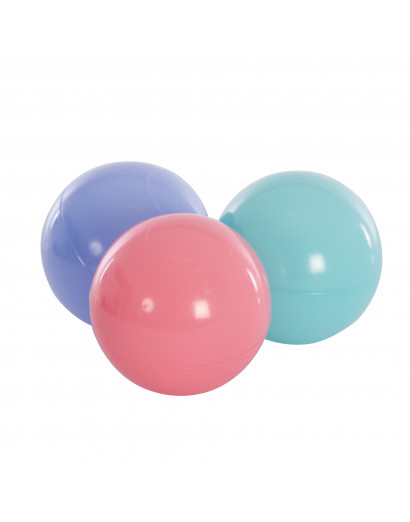 LOTE 50 PELOTAS LLENADO DE PISCINA PVC 8CM PREMIUM