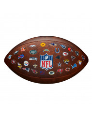BALÓN FÚTBOL AMERICANO WILSON NFL OFF THROWBACK 32 TEAM