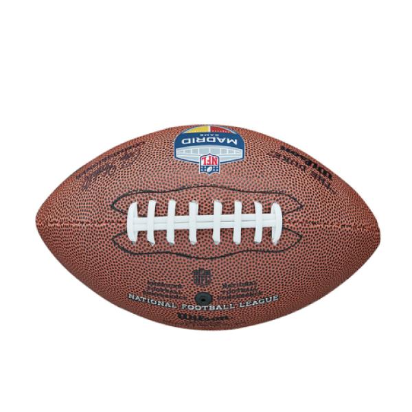 Balón de Fútbol Americano Wilson Madrid Duke Replica Mini