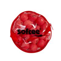 Bolsa 100 Pelotas Pp Tenis de Mesa Softee