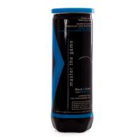 Bote de 3 Pelotas de Pádel Black Crown One