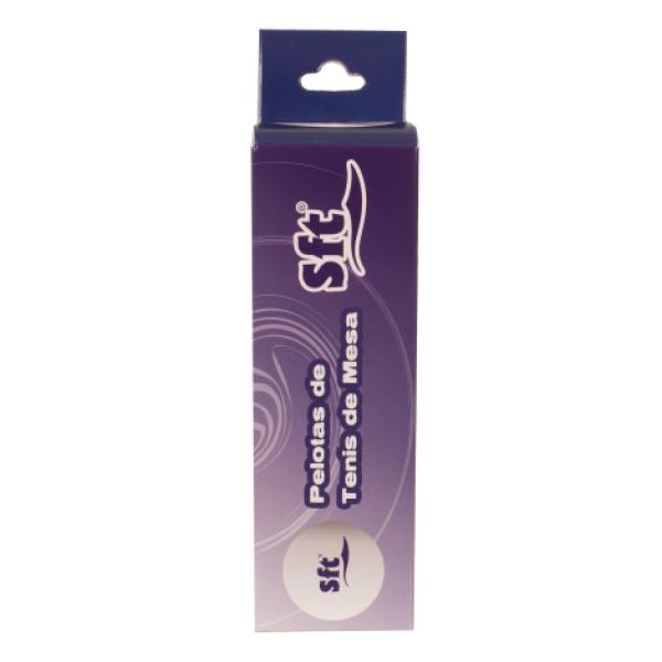 Caja de 3 Pelotas de Tenis de Mesa Abs 40Mm Softee