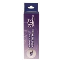 Caja de 3 Pelotas de Tenis de Mesa Abs 40Mm Softee