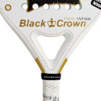 Pala de Pádel Black Crown Piton White