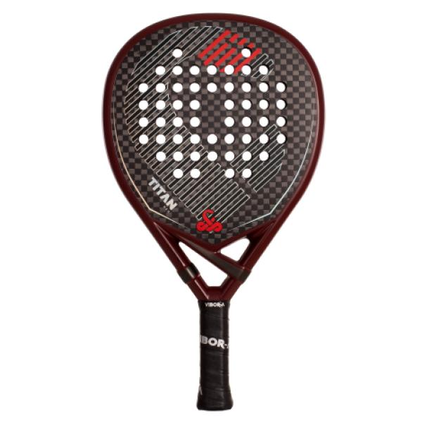 Pala Pádel Vibor-A Titan 12K Red