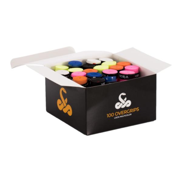Caja de 100 Overgrips Vibor-A Liso