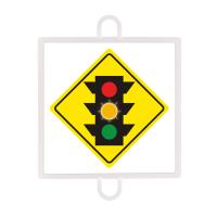 Panel de Señalización Tráfico de Advertencia Nº 2 (Semáforo Ambar)