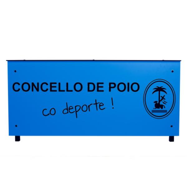Mesa Anotadores Completa Fenólico 12Mm Color Personalizable