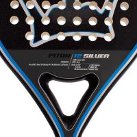 Pala de Pádel Black Crown Piton 12 Silver