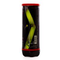 Bote de 3 Pelotas de Pádel Black Crown Pro