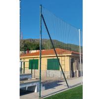 Poste Refuerzo Metálico para Red Protección sin Botes