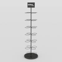 Rack Expositor Balones Estilo Árbol Rotativo