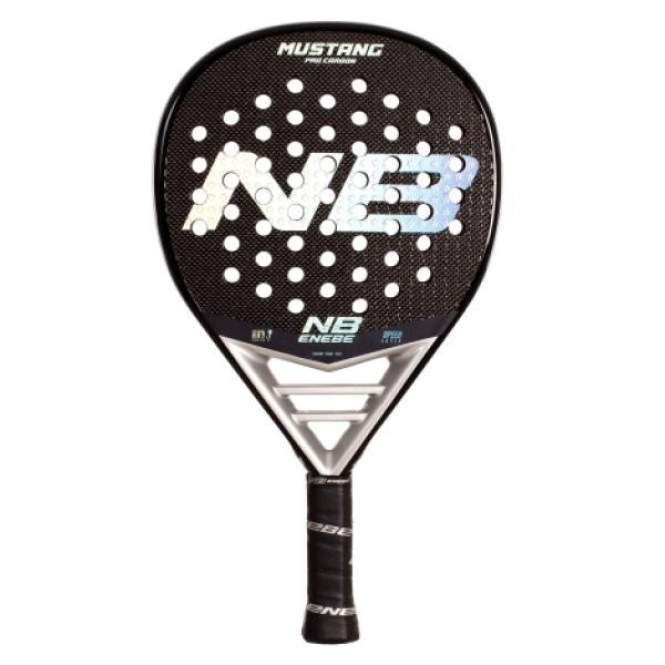 Pala de Pádel Enebe Mustang Silver 3K