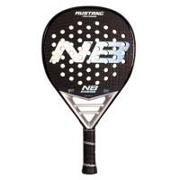 Pala de Pádel Enebe Mustang Silver 3K