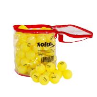 Bolsa 100 Pelotas Pp Tenis de Mesa Softee
