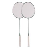 Set Bádminton Portátil con 2 Raquetas