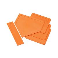 Set Bases Caucho Béisbol -3 Bases y 1 Home Base