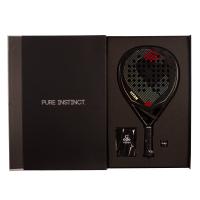 Pack Pala de Pádel Vibor-A Titan 15K Black Twill
