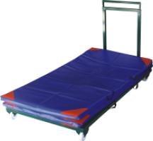 Carro Portacolchonetas 200 X 100, 4 Ruedas