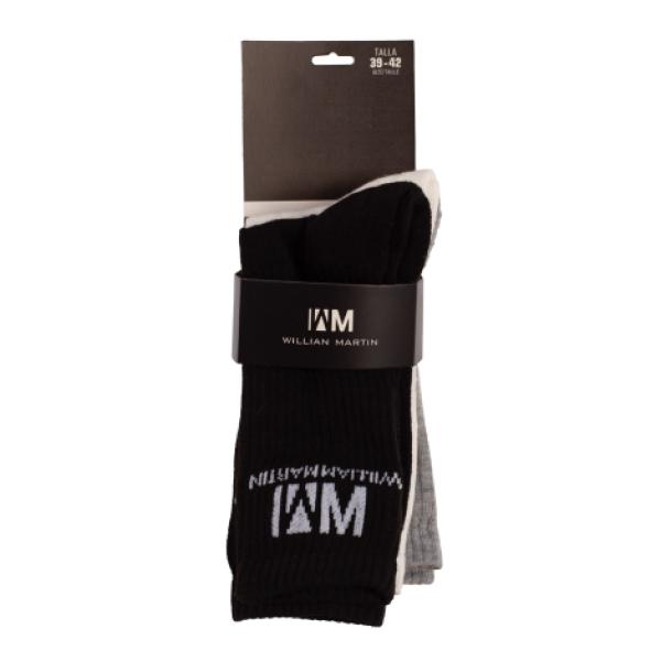 Pack de 3 Pares de Calcetines William Martin 4Wear