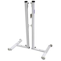 Juego de 2 Postes Bádminton Aluminio Deluxe Tubo 90Mm