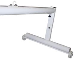 Juego de 2 Postes Bádminton Aluminio Deluxe Tubo 90Mm