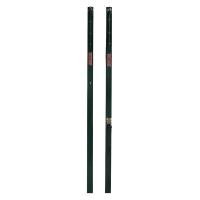 Juego de 2 Postes de Voleibol Metálicos Cuadrados 80X80Mm Fijos