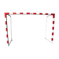 Jgo Porterías F.sala/Balonmano Aluminio 80X80Mm Abatibles