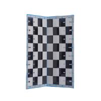 Tablero Ajedrez 43 Cm Plegable - Incluye Fichas Sencillas-