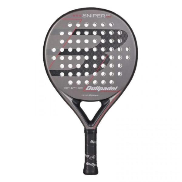 Pala de Pádel Bullpadel Sniper 2.0 Control Gris Oscuro 2026