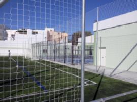 Poste Metálico Galvanizado 6M para Red Protección sin Botes