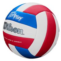 Balón Voleibol Wilson Soft Play Vb Red/White/Blue