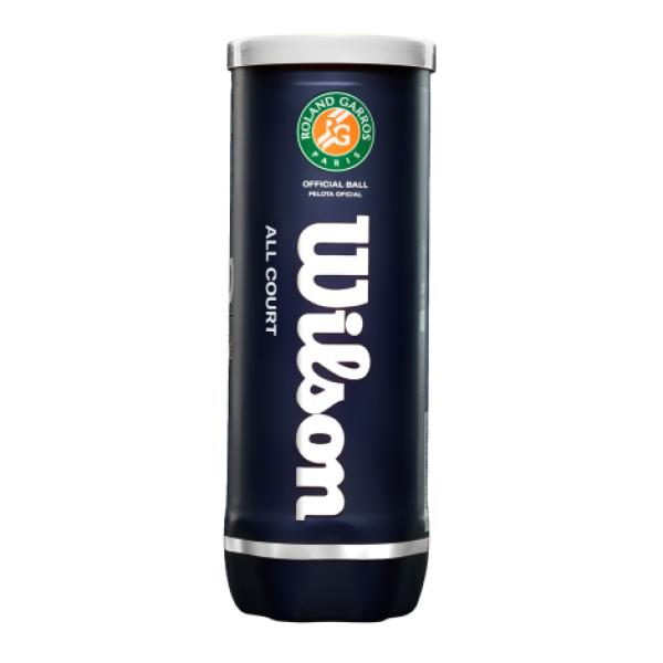 Bote de 3 Pelotas Tenis Wilson Roland Garros All