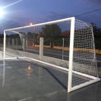 Juego Porterías Aluminio Fútbol 11 120X100 Mm Trasladables