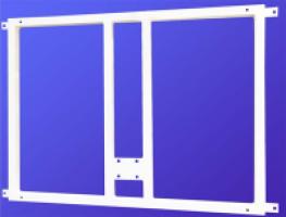 Soporte Metalico para Sujeccion Tablero y Aro Minibasket a la Pared
