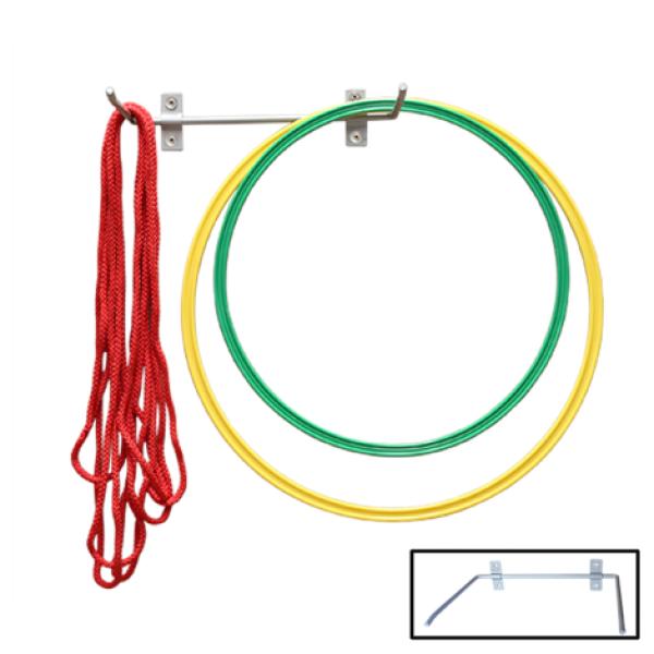 Soporte Metálico Colchonetas, Aros y Cuerdas New