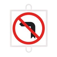 Panel de Señalización Tráfico de Prohibición Nº 5 (Gira Izqa)