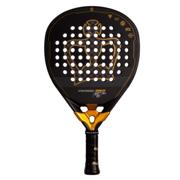 Pala de Pádel Black Crown Patron Gold