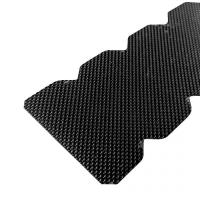 Protector de Pala de Pádel Elite Dentado Rugoso Negro