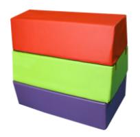 Plinton Desmontable Piramidal de Espuma -Tres Piezas- 100X60X90Cm