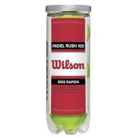 Bote 3 Pelotas de Pádel Wilson Rush 100