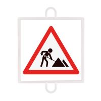 Panel de Señalizacion Trafico de Peligro Nº 7 (Obras)