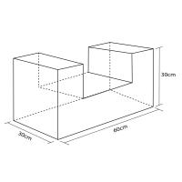 Figura Miniasiento Recto 30X60X30Cm