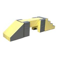 Set Figuras Nº4 (Escalera, 2 Asientos, Rectángulo y Rampa)