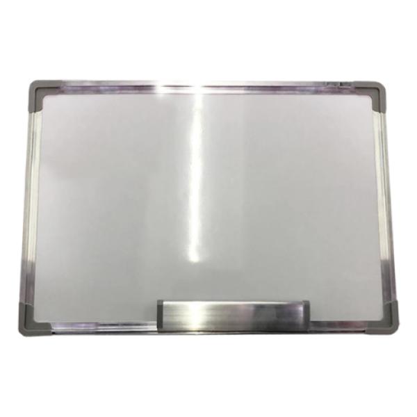 Pizarra Magnética Neutra Cerco de Aluminio 60X90Cm