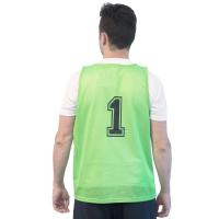Set 5 Petos Softee Numerados del 1 al 5